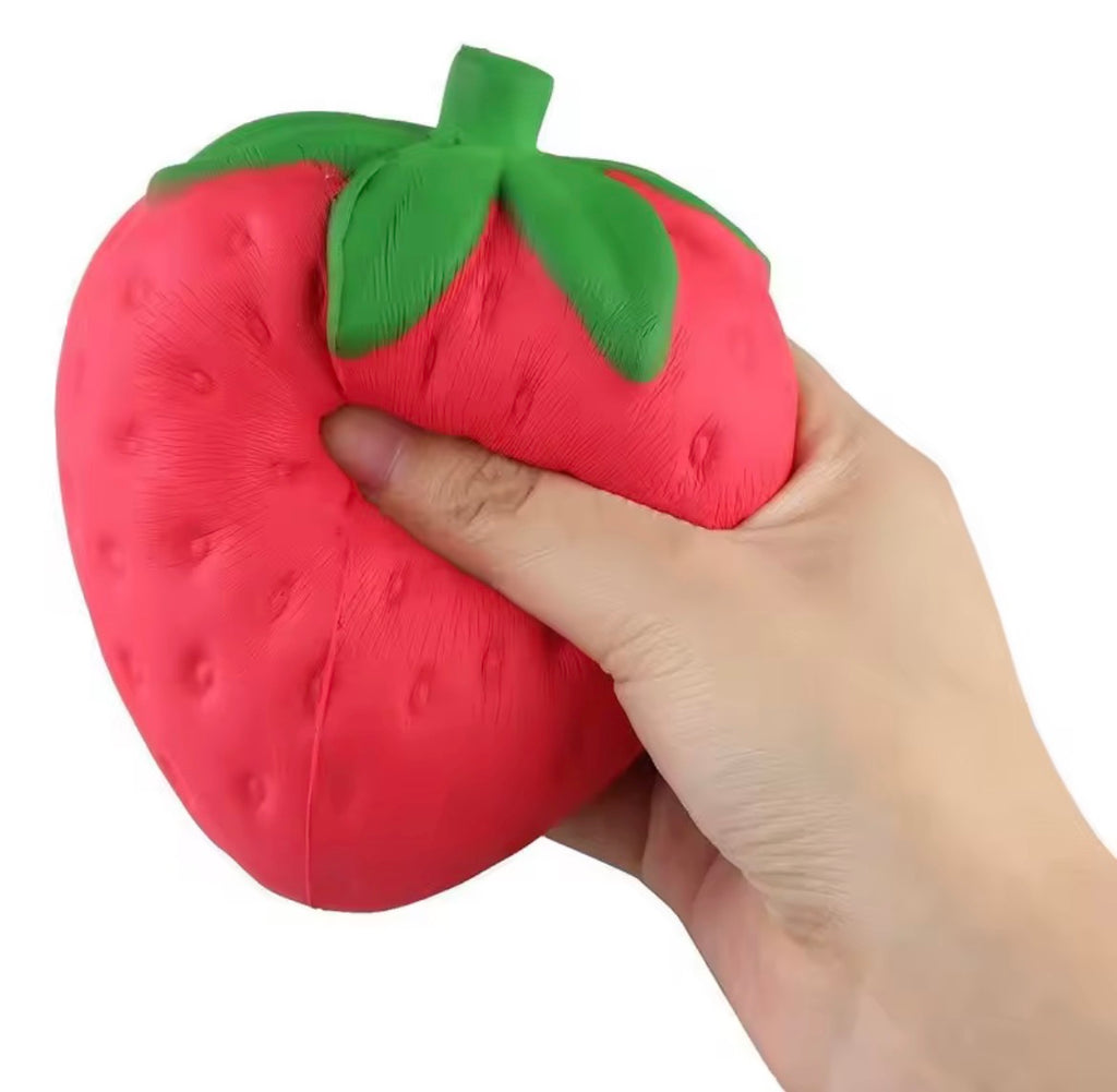 Jumbo Strawberry Cream Scented Slow Rising Squishy Toy