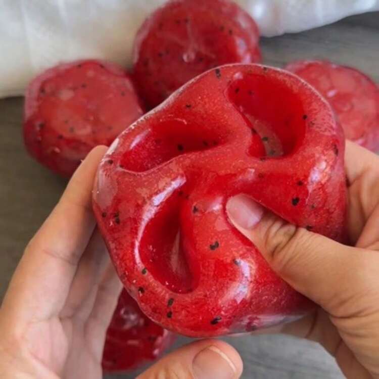 Squishoo Watermelon & Kiwi Slushy Squishy